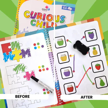 EduPlay | Aprender con diversión - Libro de actividades Montessori para niños pequeños